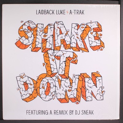 LAIDBACK LUKE & A-TRAK: shake it down FOOL'S GOLD 12'' Single 33 RPM