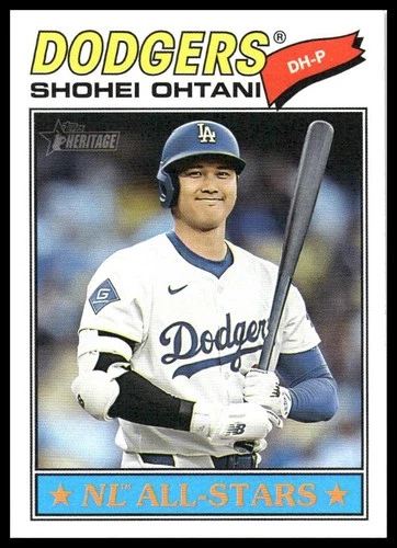 New ListingShohei Ohtani Topps 2026 Heritage NL All-Stars  Los Angeles Dodgers Card #290