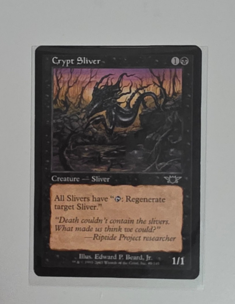 MTG Crypt Sliver - Legions #63 Magic The Gathering LP