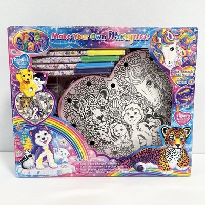 Lisa Frank Make your Own Marquee Art Kit Crafts Light-up Heart Hunter Leopard