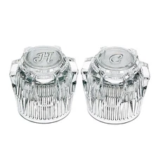 Danco Clear Acrylic Kitchen, Lav, Tub/Shower Handles for Phoenix Faucets #88170