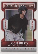 2014 Elite Extra Edition Prospects Inspirations Die-Cut /200 Jack Flaherty fm0