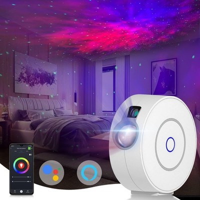 CHIGIH Smart Galaxy Projector, LED Starry Sky Night Light Star Projector, Neb...