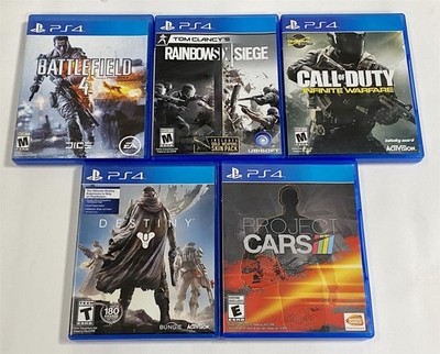 Sony PlayStation 4 PS4 Games Battlefield 4 Destiny CoD Infinite Warfare Lot 5