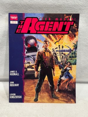 Marvel Graphic Novel Rick Mason The Agent 1989 1st print
