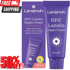 Lansinoh HPA Lanolin Nipple Cream for sore nipple & cracked skin, 100% natural