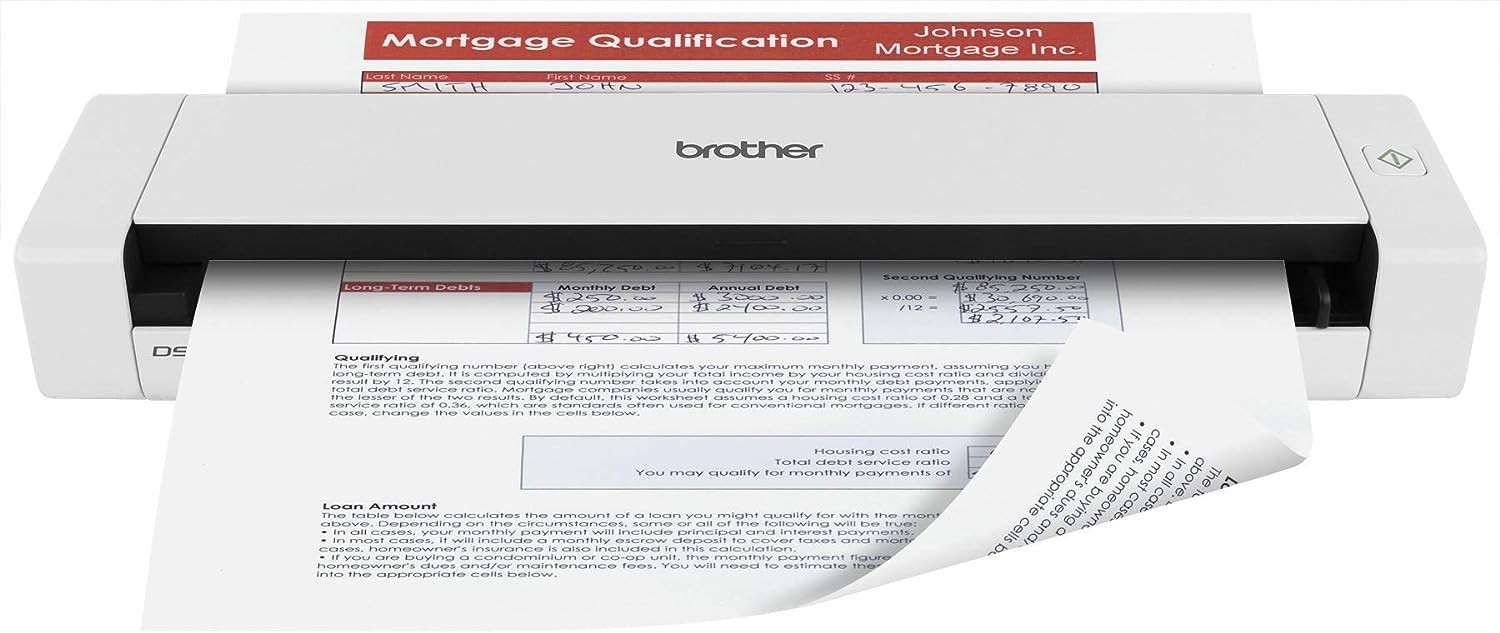Brother DS-720D DSMobile Portable Scanner USB Duplex Color - New in BOX!
