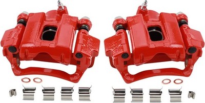 Rear Red Performance Brake Calipers Set Lexus GX460 GX470 LX450 Toyota 4Runner