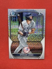 2023 BOWMAN CHROME PROSPECT MEGA BOX MOJO REFRACTOR SPENCER JONES 1ST RC ..