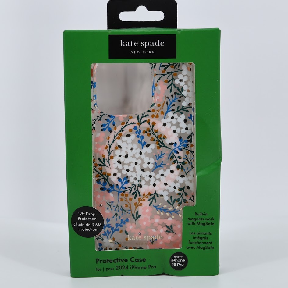 Nn8N Kate Spade New York Magsafe Case For Apple iPhone 16 Pro - Flower