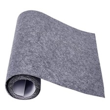 15.7x78.7inch Self-Adhesive Felt Fabric Shelf Liner for Festival Gray