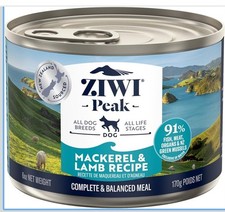 ziwi peak dog food Mackerel Lamb Case Of 12 Cans