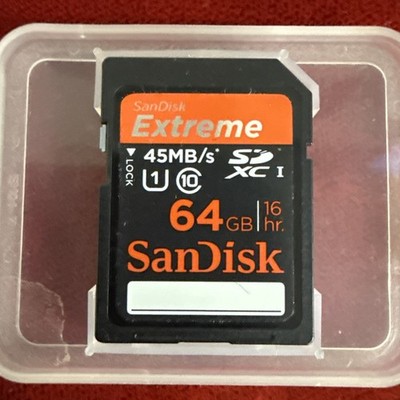 SanDisk Extreme PRO 64GB UHS-I U3 SDXC 200MB/s 4K UHD Video Memory Card