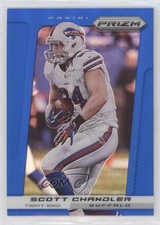 2013 Panini Prizm Wal-Mart Blue Prizm Scott Chandler #56 2u3