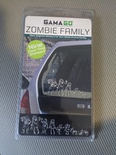 Zombie Family Car Stickers By Gamago 9 Clear Vinyl Stickers New Zombie Family Car Stickers By Gamago 9 Clear Vinyl Stickers New