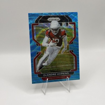 DeAndre Hopkins 2021 Prizm #75 Blue Wave Arizona Cardinals NUMBER MATCH 10 /199