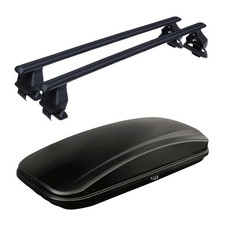 Barre per auto Fiat Panda Iii 319 Fixed Point 5P 15> No Rails nere piu box 430lt