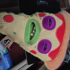 NEW ZURU Fuggler x Fuggalicious  PIZZA 9" Plush RARE  IN HAND- SHIPS FAST 