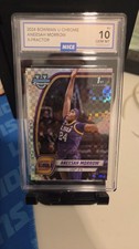 2024-25 Bowman U Chrome Aneesah Morrow 1st Bowman X-Fractor #6  RC GEM MINT 10!