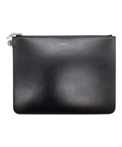 Givenchy Large Pouch Leather Men’s Clutch Authentic