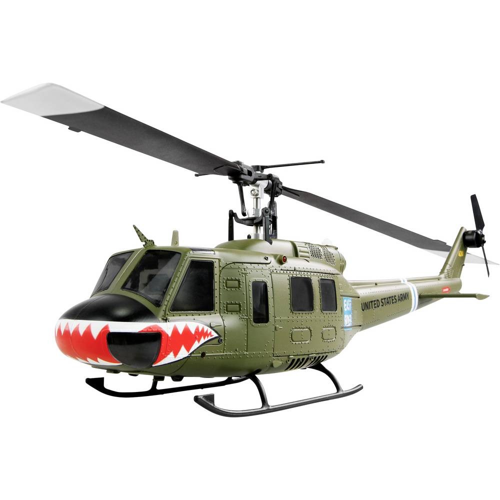 Hélicoptère RC Amewi UH-1 PRO maquette fidèle RtF en carbone