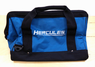 Hercules Canvas Tool Bag with Shoulder Strap 6 Tool Pockets 9 x16 x 10 Deep