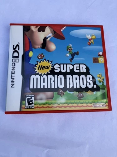 New Super Mario Bros Nintendo DS Complete CIB Tested Authentic Cartridge Manual