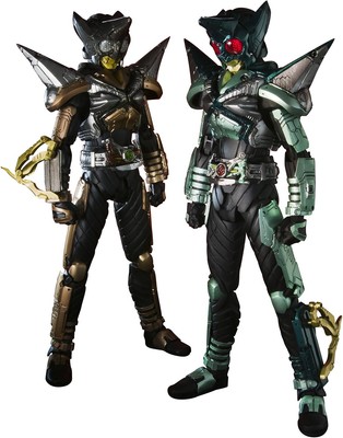 Tamashii Nations S.I.C. Kamen Rider Kabuto Kamen Rider Kick Hopper & Punch H