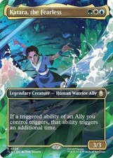 MTG English Katara, the Fearless (Borderless) NM Normal