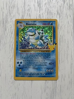 Blastoise Celebrations Classic Collection Holo Pokémon 25th Anniversary 2/102