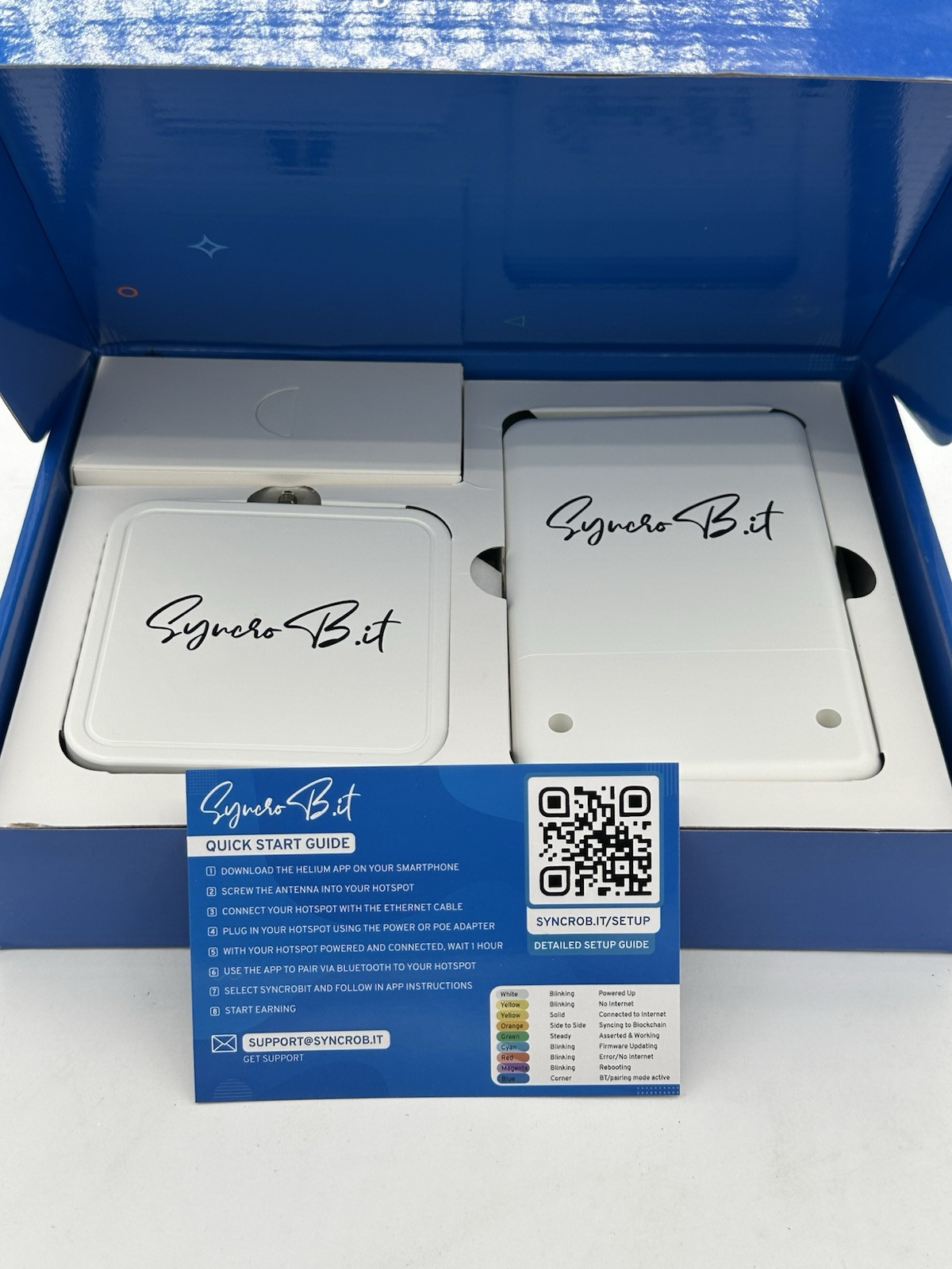 Syncro Bit Helium Miner Gateway - SyncroBit Synchro Bit HNT Mining US915 - Lora