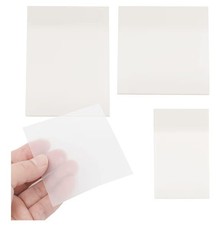 Transparent Sticky Notes 3 Sizes Clear Post Self-Stick Notes 150PCS Note Pads