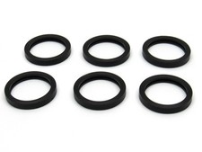  6 Pack Gas Can Spout Gasket Seals - Rubber Gasoline/Fuel Jug Washer Seals ...