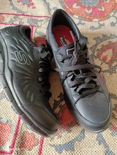 Skechers Work 76551EC ELDRED SR Womens Occupational Shoes Black In UK 5.5