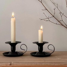 Iron Candlestick Stand Candle Holder Wedding Housewarming Gifts Party Decor UK