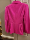 Ted Baker Pink Wool Blazer Jacket Size 3 Medium With Gold Bottons US Size 8 — photo 6