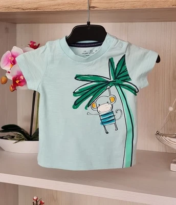 F&F Baby Jungen kurzarm T-shirt Gr.62  Sommershirt - Bild 1 von 4