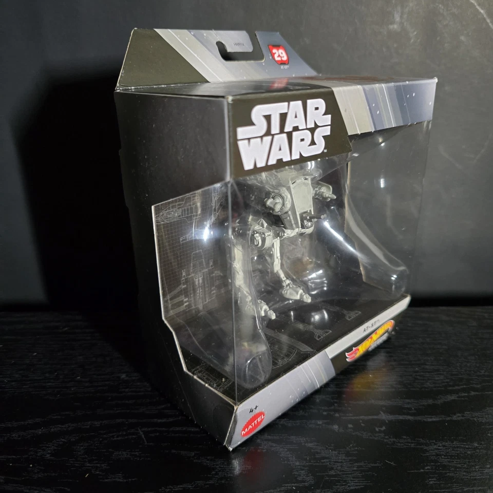 Hot Wheels Star Wars - All Terrain Scout Transport AT-ST (2024 Starships Select) Foto 2 de 4