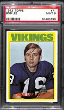 1972 TOPPS #71 Bob Lee PSA 9 Mint 81463690 