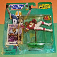 2000 STEPHEN DAVIS Washington Redskins Rookie #48 sole Starting Lineup football