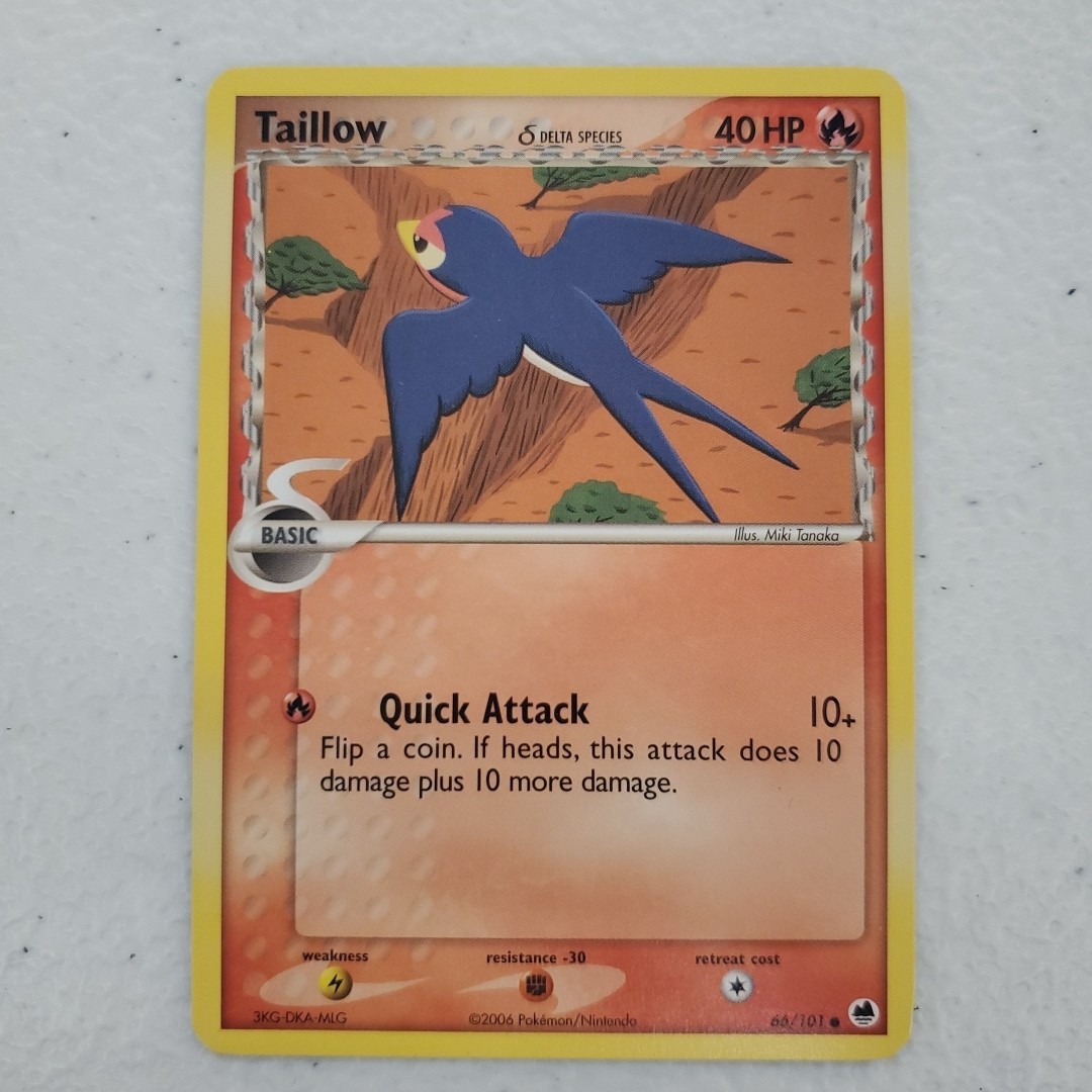 Taillow (Delta Species) 66/101 Dragon Frontiers Regular