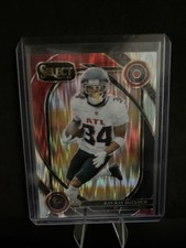 2024 Panini Select - Club Level Ray-Ray McCloud #289 Black & Red Shock Prizm