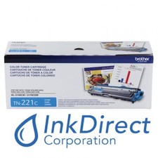 Genuine Brother TN221C TN-221C  Toner Cartridge Cyan