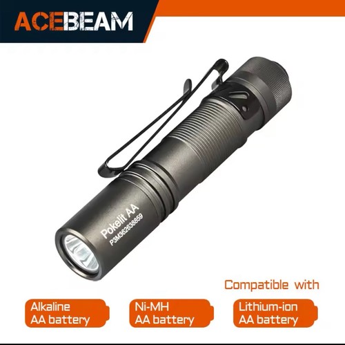 ACEBEAM Pokelit AA EDC Flashlight 1000 Lumens High CRI90 USB-C Rechargeable IP68
