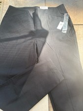 Old Navy High-Waisted Pixie Skinny Pants Size 8 Gray Pinstripe Full Length