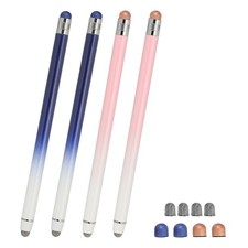 4 Pcs Stylus Pens for Touch Screens,Universal Capacitive Stylus, Blue Pink