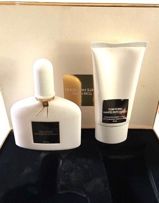 Tom Ford Eau Parfum WHITE PATCHOULI Set 50ML + Limited Edition Body Milk
