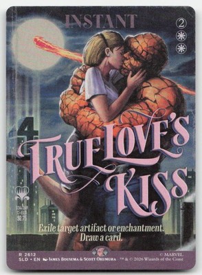 True Love's Kiss 2612 SLD Secret Lair Drop Series Magic MTG NM