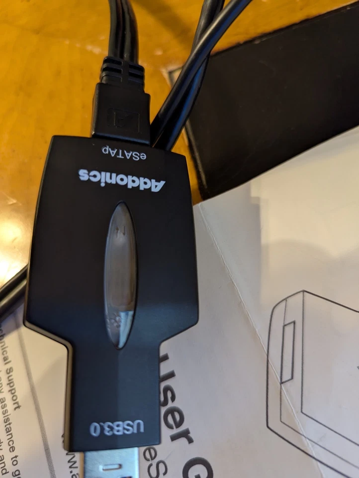 Addonics Pocket II UDD with ESATA and USB 3.0 ULTRA DIGI Drive model PUDDESP  - Image 4 of 4