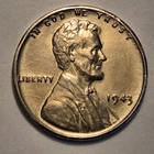 Nicer Low Mintage "business uncirculated++" 1943 P "steel" Lincoln Wheat Cent